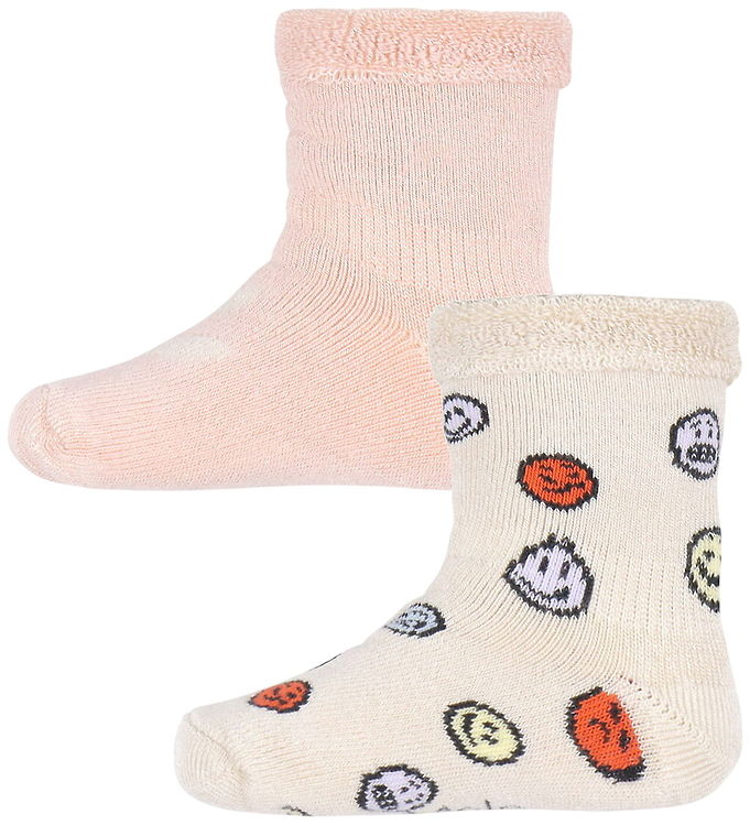 Molo Strømper - Bambus/Viskose - Nodda - 2-pak - Rose Cloud