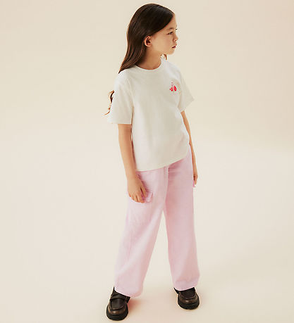 Name It T-shirt - NkfKassandra - Coconut Milk m. Granatæbler Name It T-shirt - NkfKassandra - Coconut Milk m. Granatæbler