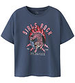 Name It T-shirt - NkfKassandra - Blue Indigo m. Glitter