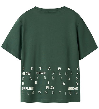 T-Shirt Name It - NkmKingston - Garden Topiaire