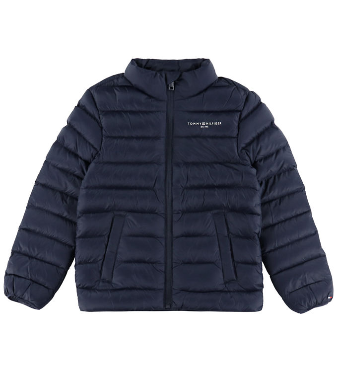 Tommy Hilfiger Dunjakke - Dark Night Navy