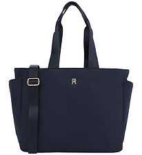Tommy Hilfiger Pusletaske - TH Seasonal Changing - Space Blue Tommy Hilfiger Pusletaske - TH Seasonal Changing - Space Blue