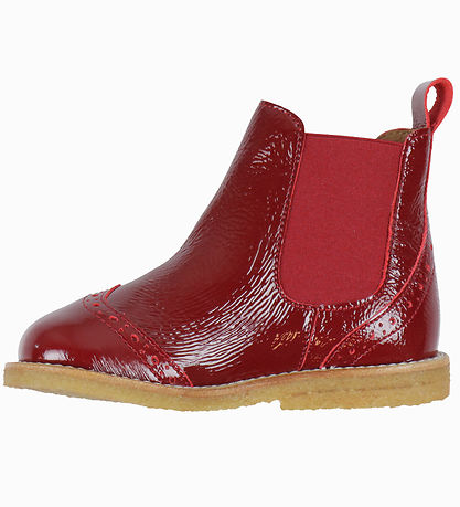 Angulus Støvler - Chelsea - Cranberry Red