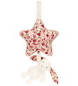 Jellycat Musikuro - 30x19 cm - Blossom Cream Kanin - Bær Jellycat Musikuro - 30x19 cm - Blossom Cream Kanin - Bær