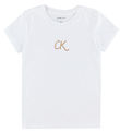 Calvin Klein T-shirt - Glitter - Bright White