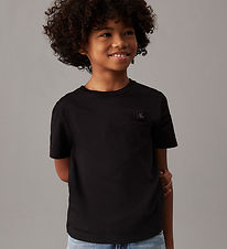 Calvin Klein T-shirt - Mono Mini Badge - Ck Sort Calvin Klein T-shirt - Mono Mini Badge - Ck Sort