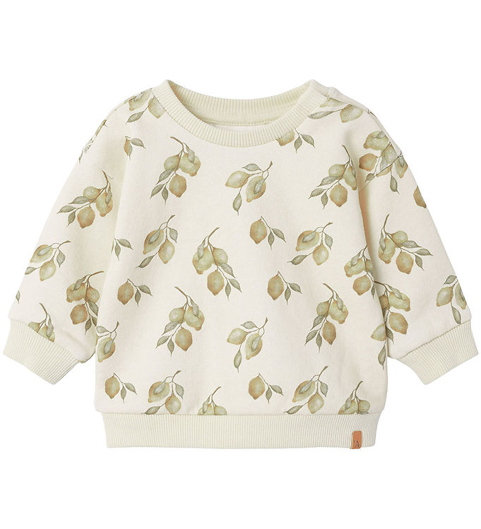 Lil' Atelier Sweatshirt - NbnJobo - Turtledove/Lemons