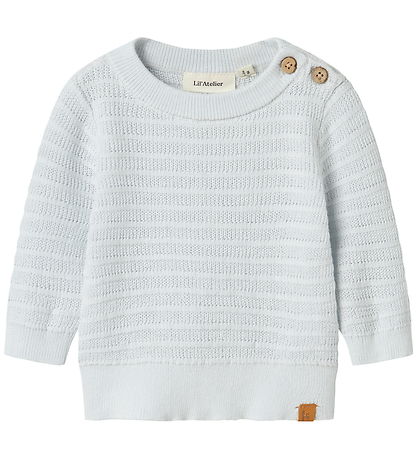 Lil' Atelier Bluse - Strik - NbnFrejo - Ancient Water