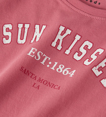 Name It Bluse - Loose - NkfViolet - Rapture Rose/Kissed