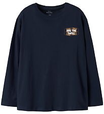 Name It Bluse - Loose - NkmVagno - Navy Blazer/Thrill Name It Bluse - Loose - NkmVagno - Navy Blazer/Thrill