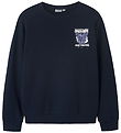 Sweat-shirt Name It - NkfVasacha - Marine Blazer/Rêveur