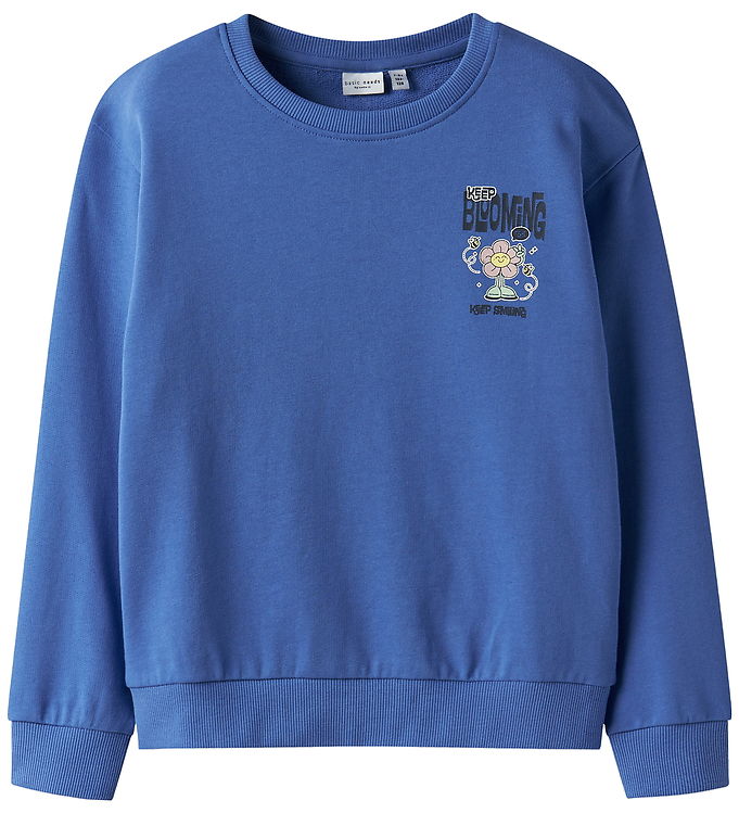 Name It Sweatshirt - NkfVasacha - Amparo Blue/Blooming
