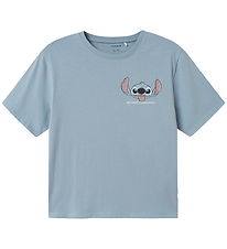 Name it T-shirt - NkmJoseph Stitch - Dusty Blue Name it T-shirt - NkmJoseph Stitch - Dusty Blue