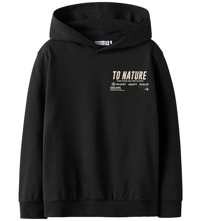 Name It Hættetrøje - NkmLaurel - Black
