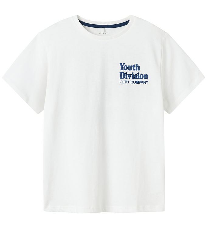 Name It T-shirt - NkmLawson - Bright White