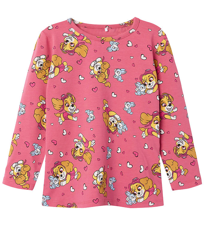 Name It Bluse - NmfJiddi - Paw Patrol - Rapture Rose