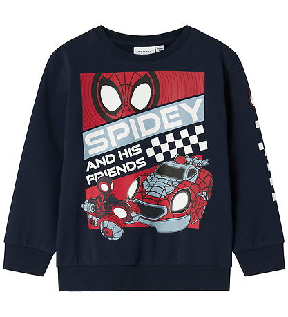 Name It Sweatshirt - NmmJo - Spidey - Navy Blazer Name It Sweatshirt - NmmJo - Spidey - Navy Blazer