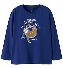 Name It Bluse - NmmVagno - Sodalite Blue/Sloth Name It Bluse - NmmVagno - Sodalite Blue/Sloth