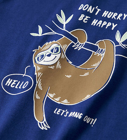 Name It Bluse - NmmVagno - Sodalite Blue/Sloth