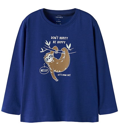 Name It Bluse - NmmVagno - Sodalite Blue/Sloth