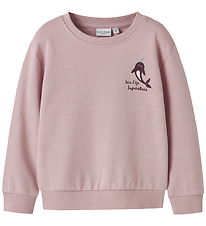 Name It Sweatshirt - NmfVasacha - Burnished Lilac/Narwhale Name It Sweatshirt - NmfVasacha - Burnished Lilac/Narwhale