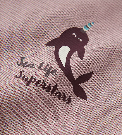 Name It Sweatshirt - NmfVasacha - Burnished Lilac/Narwhale Name It Sweatshirt - NmfVasacha - Burnished Lilac/Narwhale