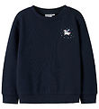 Sweat-shirt Name It - NmfVasacha - Marine Blazer/Unicorn