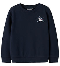 Name It Sweatshirt - NmfVasacha - Navy Blazer/Unicorn Name It Sweatshirt - NmfVasacha - Navy Blazer/Unicorn