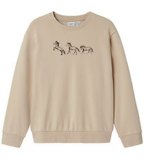 Name It Sweatshirt - NkfKassia - Peyote Name It Sweatshirt - NkfKassia - Peyote