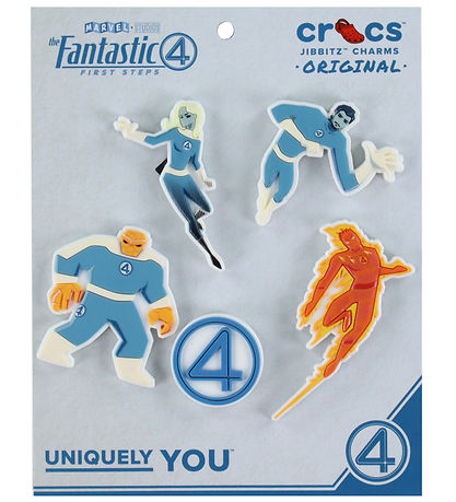 Crocs Vedhæng - Marvel Fantastic 4 - 5-pak