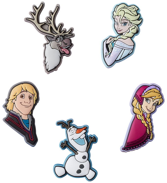 Crocs Vedhæng - Frost - 5-pak