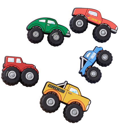 Crocs Vedhæng - Monster Truck - 5-pak Crocs Vedhæng - Monster Truck - 5-pak