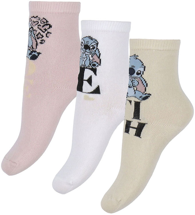 Name It Strømper - 3-pak - NmfJane - Stitch - Peyote