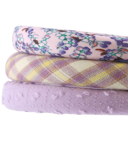 By Stær Hårbøjler - 3-pak - Augusta - Lilla Mix