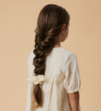 Lil Atelier Hårelastikker - 2-pak - NkfAcc - Turtledove/Etherea