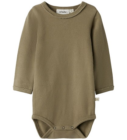 Lil Atelier Body l/æ - Slim - NbfThoro - Sepia Tint