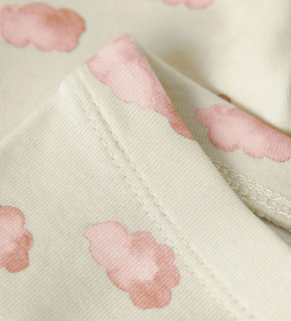 Lil Atelier Leggings - NbnLayo - Noos - Turtledove/PINK CLOUD Lil Atelier Leggings - NbnLayo - Noos - Turtledove/PINK CLOUD