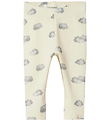 Lil Atelier Leggings - NbnLayo - Noos - Turtledove/BLUE CLOUD Lil Atelier Leggings - NbnLayo - Noos - Turtledove/BLUE CLOUD
