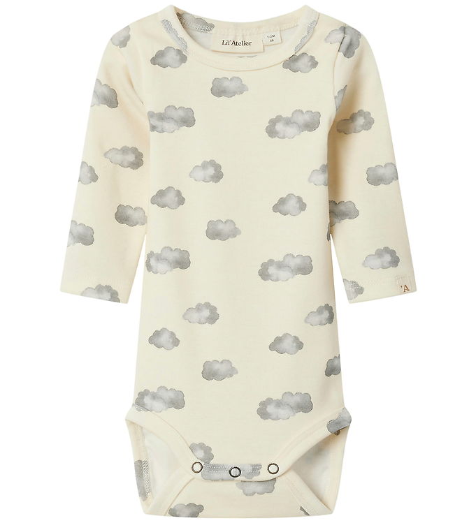Lil Atelier Body l/æ - NbnLayo - Noos - Turtledove/BLUE CLOUD