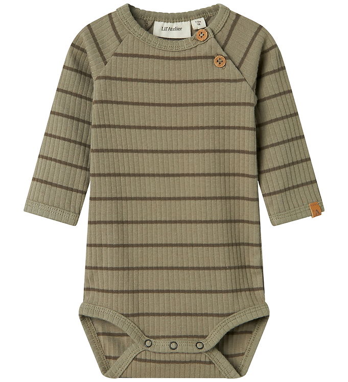 Lil Atelier Body l/æ - Rib - Noos - NbmKail - Overland Trek
