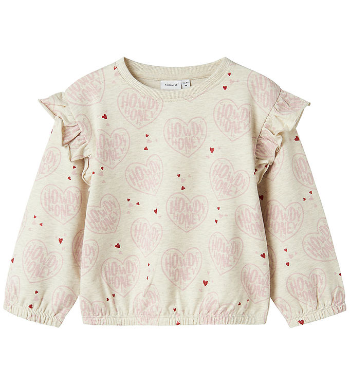 Name It Sweatshirt - NmfKea - Peyote Melange