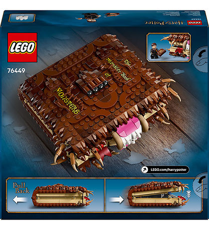 LEGO® Harry Potter - Bidende Store Monsterbog 76449 - 518 dele