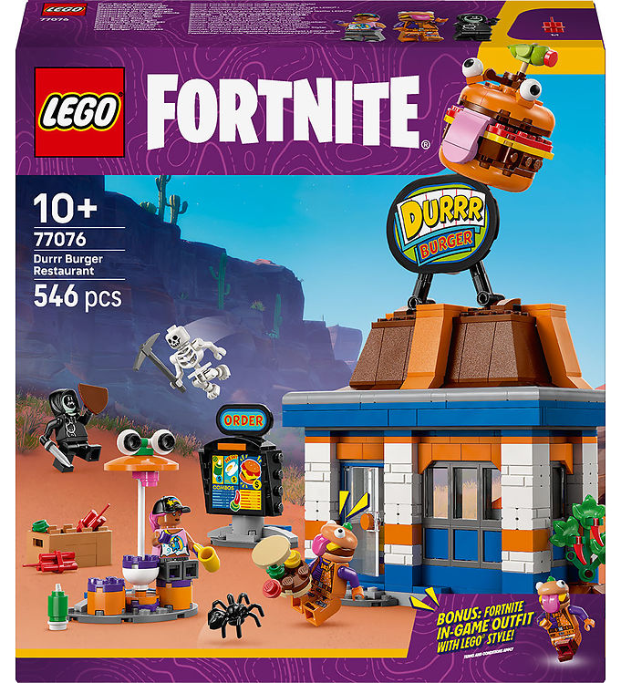 LEGO® Fortnite - Durrr Burger-restaurant 77076 - 546 dele
