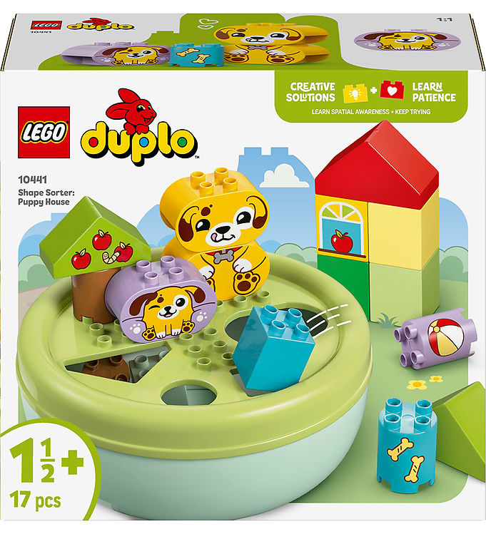 LEGO® DUPLO® - Puttekasse: Hundehus 10441 - 17 Dele