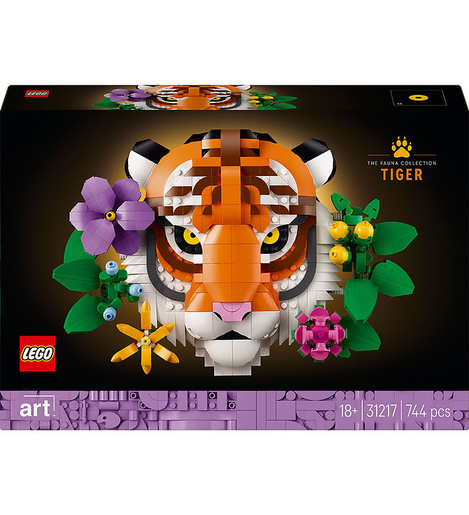 LEGO® Art - Faunasamlingen - Tiger 31217 - 744 Dele