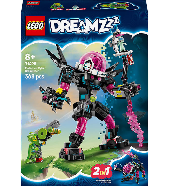 LEGO® DREAMZzz - Mateo mod cyberhjerne-mech 71495 - 368 Dele