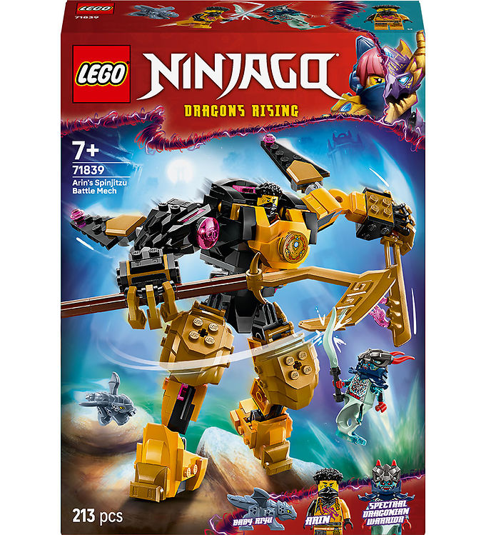 71839 LEGO Ninjago Arins Spinjitzu-kamprobot