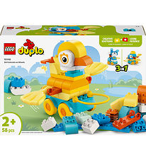 LEGO® DUPLO® - 3-i-1-dyr på hjul 10448 - 58 Dele LEGO® DUPLO® - 3-i-1-dyr på hjul 10448 - 58 Dele