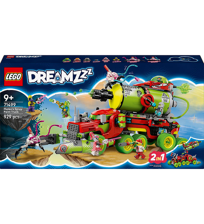 LEGO® DREAMZzz - Mateos Spraydåsevogn 71499 - 929 Dele