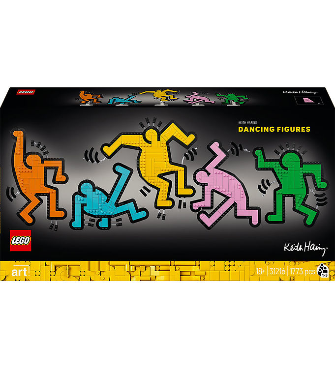 LEGO® Art - Keith Haring - Dansende figurer 31216 - 1773 Dele
